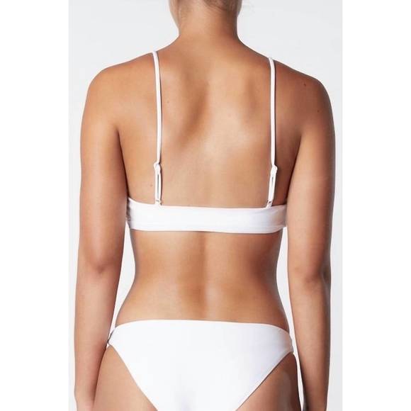 NEW IT'S NOW COOL crop bikini top in white - Picture 4 of 4